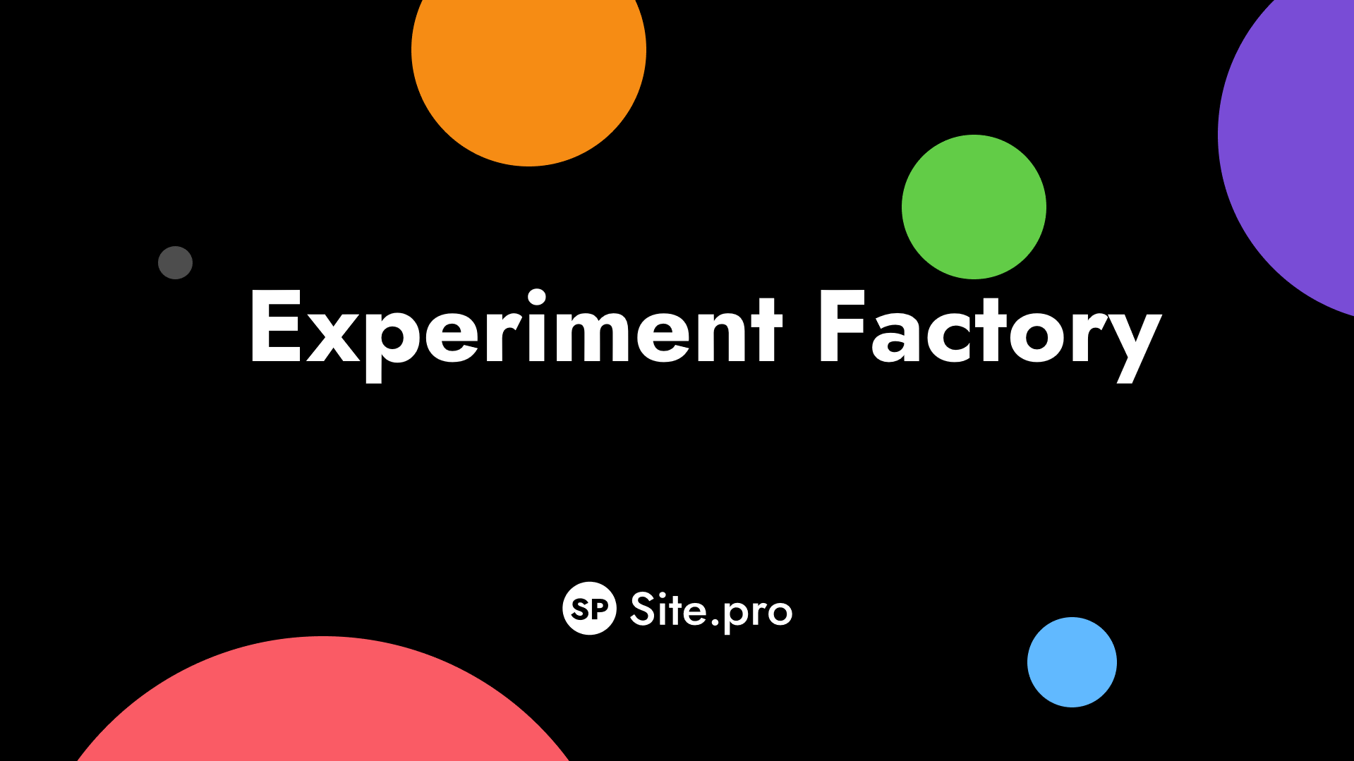 Experiment Factory